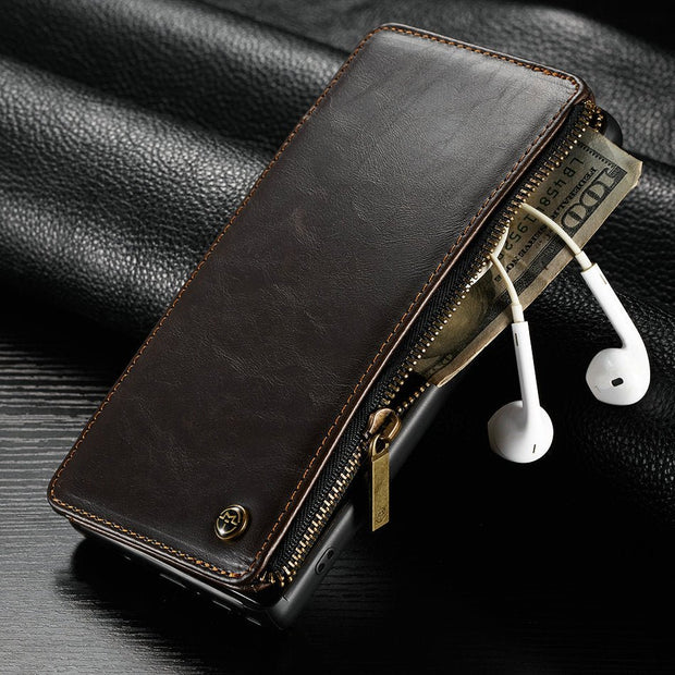 Leather case flip phone case - TRADINGSUSABrownLeather case flip phone caseTRADINGSUSA