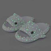 Shark Slippers With Starry Night Light Design Bathroom Slippers Couple House Shoes For Women - TRADINGSUSAGrey sky36to37Shark Slippers With Starry Night Light Design Bathroom Slippers Couple House Shoes For WomenTRADINGSUSA