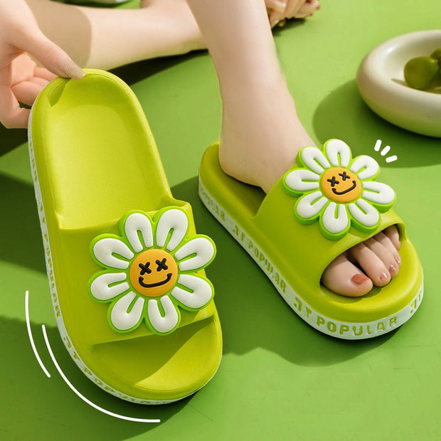 Summer Flower Slippers Women New Fashion Letter Garden Shoes Indoor Anti-Slip Floor Bathroom Bathing Home Slipper - TRADINGSUSAWhite36to37Summer Flower Slippers Women New Fashion Letter Garden Shoes Indoor Anti-Slip Floor Bathroom Bathing Home SlipperTRADINGSUSA