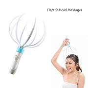 Head Massager Scalp Vibration Massage Eight Claw Electric Household Massager Head Masager Body Care - TRADINGSUSAWhiteHead Massager Scalp Vibration Massage Eight Claw Electric Household Massager Head Masager Body CareTRADINGSUSA