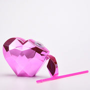 Creative Heart-shaped Plastic Straw Cup - TRADINGSUSARedCreative Heart-shaped Plastic Straw CupTRADINGSUSA