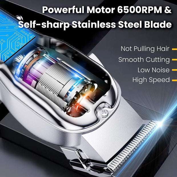 Professional Hair Clippers Cordless Trimmer Beard Cutting Machine Barber Best Gift