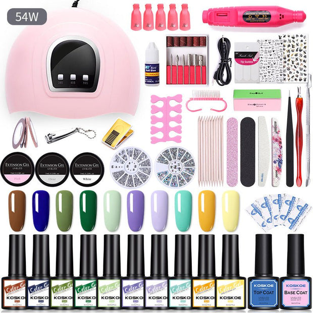 Sequin Nail Beauty Polish Gel Kit Light Machine - TRADINGSUSAStyle 5USBSequin Nail Beauty Polish Gel Kit Light MachineTRADINGSUSA