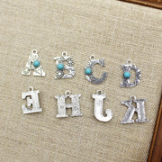 Fashion Alloy Alphabet Letter Earrings Accessories - TRADINGSUSA40022StyleFashion Alloy Alphabet Letter Earrings AccessoriesTRADINGSUSA