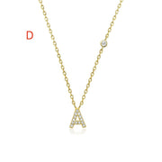 26 Letter Pendant Necklace Simple And Compact - TRADINGSUSADGold26 Letter Pendant Necklace Simple And CompactTRADINGSUSA