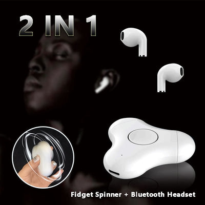 New Multi-Function Headset Fidget Spinner Bluetooth Fingertip Gyro In Ear Bluetooth Headset - TRADINGSUSANeutral belt packaging whiteNew Multi-Function Headset Fidget Spinner Bluetooth Fingertip Gyro In Ear Bluetooth HeadsetTRADINGSUSA