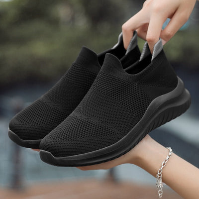 New Couple Mouth Mesh Casual Sneakers For Women