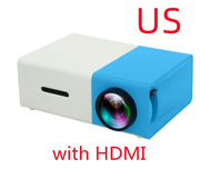 Portable Projector 3D Hd Led Home Theater HDMI-compatible - TRADINGSUSABlue US with HDMIPortable Projector 3D Hd Led Home Theater HDMI-compatibleTRADINGSUSA