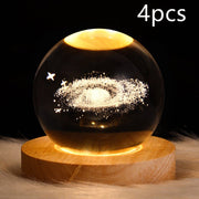 LED Night Light Galaxy Crystal Ball Table Lamp 3D Planet Moon Lamp Bedroom Home Decor For Kids Party Children Birthday Gifts - TRADINGSUSASolid Wood SeatSet41USBLED Night Light Galaxy Crystal Ball Table Lamp 3D Planet Moon Lamp Bedroom Home Decor For Kids Party Children Birthday GiftsTRADINGSUSA