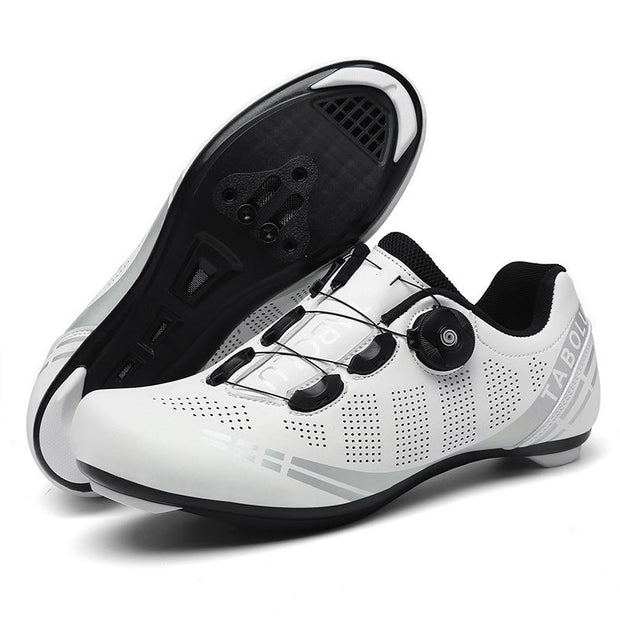 Breathable Cycling Shoes For Men Outdoor Sports Bike Sneakers Women Bicycle Shoes Road Cleats Sneakers Zapatillas Ciclismo - TRADINGSUSA Highway White 38 Breathable Cycling Shoes For Men Outdoor Sports Bike Sneakers Women Bicycle Shoes Road Cleats Sneakers