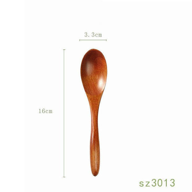 Solid Wood Spoon Japanese Honey Spoon - TRADINGSUSA6 StyleSolid Wood Spoon Japanese Honey SpoonTRADINGSUSA