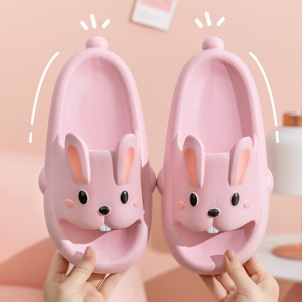 Cute Rabbit Slippers For Kids Women Summer Home Shoes Bathroom Slippers - TRADINGSUSAPink30to31Cute Rabbit Slippers For Kids Women Summer Home Shoes Bathroom SlippersTRADINGSUSA