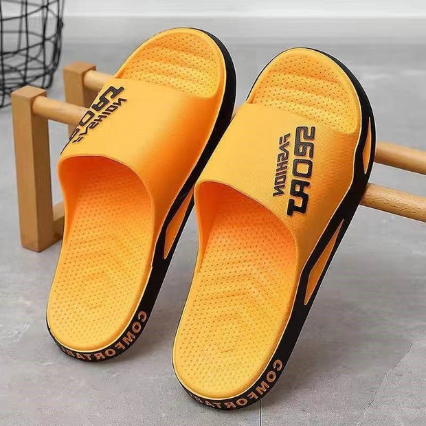 Non-slip Beach Bathroom Slippers Unisex Summer Shoes - TRADINGSUSAYellow36to37Non-slip Beach Bathroom Slippers Unisex Summer ShoesTRADINGSUSA