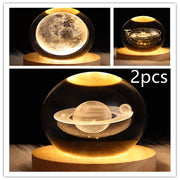 LED Night Light Galaxy Crystal Ball Table Lamp 3D Planet Moon Lamp Bedroom Home Decor For Kids Party Children Birthday Gifts - TRADINGSUSASolid Wood SeatSet17USBLED Night Light Galaxy Crystal Ball Table Lamp 3D Planet Moon Lamp Bedroom Home Decor For Kids Party Children Birthday GiftsTRADINGSUSA