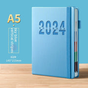 Fashion Simple 2024 Plan Calendar Notebook - TRADINGSUSASky BlueFashion Simple 2024 Plan Calendar NotebookTRADINGSUSA