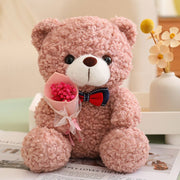Rose Bear Doll Girls Valentine's Day Gift - TRADINGSUSAPink25cmRose Bear Doll Girls Valentine's Day GiftTRADINGSUSA