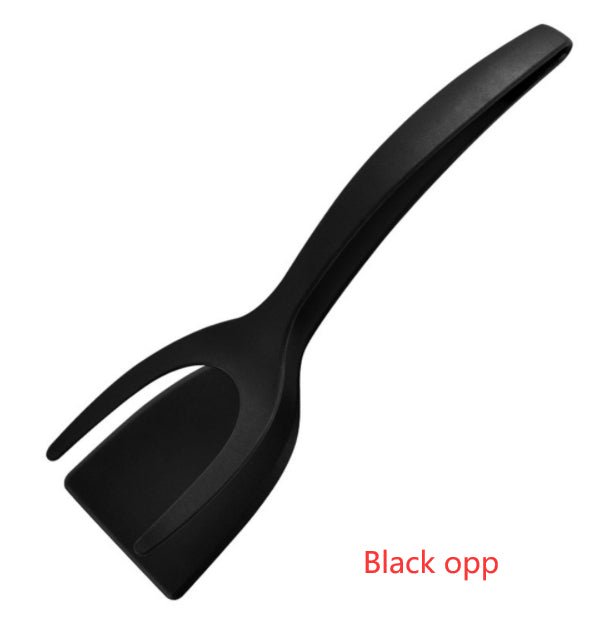 2 In 1 Grip And Flip Tongs Egg Spatula Tongs Clamp Pancake Fried Egg French Toast Omelet Overturned Kitchen Accessories - TRADINGSUSABlack opp2 In 1 Grip And Flip Tongs Egg Spatula Tongs Clamp Pancake Fried Egg French Toast Omelet Overturned Kitchen AccessoriesTRADINGSUSA
