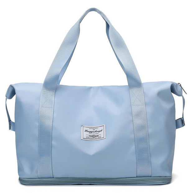 Large Capacity Travel Bag Fitness Gym Shoulder Bag For Workout Yoga Outdoor - TRADINGSUSALight blueLarge Capacity Travel Bag Fitness Gym Shoulder Bag For Workout Yoga OutdoorTRADINGSUSA