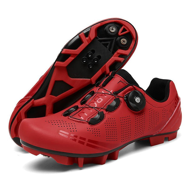 Breathable Cycling Shoes For Men Outdoor Sports Bike Sneakers Women Bicycle Shoes Road Cleats Sneakers Zapatillas Ciclismo - TRADINGSUSA Mountain style Red 38 Breathable Cycling Shoes For Men Outdoor Sports Bike Sneakers Women Bicycle Shoes Road Cleats Sneakers