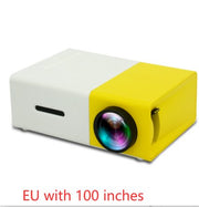 Portable Projector 3D Hd Led Home Theater HDMI-compatible - TRADINGSUSAEU with 100 inchesPortable Projector 3D Hd Led Home Theater HDMI-compatibleTRADINGSUSA