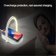3 In 1 Foldable Wireless Charger Night Light Wireless Charging Station Stonego LED Reading Table Lamp 15W Fast Charging Light - TRADINGSUSAWhite3 In 1 Foldable Wireless Charger Night Light Wireless Charging Station Stonego LED Reading Table Lamp 15W Fast Charging LightTRADINGSUSA