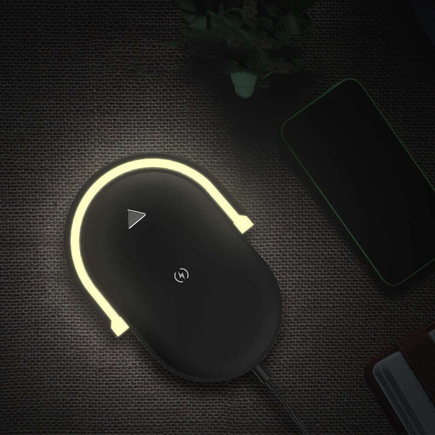 3 In 1 Foldable Wireless Charger Night Light Wireless Charging Station Stonego LED Reading Table Lamp 15W Fast Charging Light - TRADINGSUSAGreen3 In 1 Foldable Wireless Charger Night Light Wireless Charging Station Stonego LED Reading Table Lamp 15W Fast Charging LightTRADINGSUSA