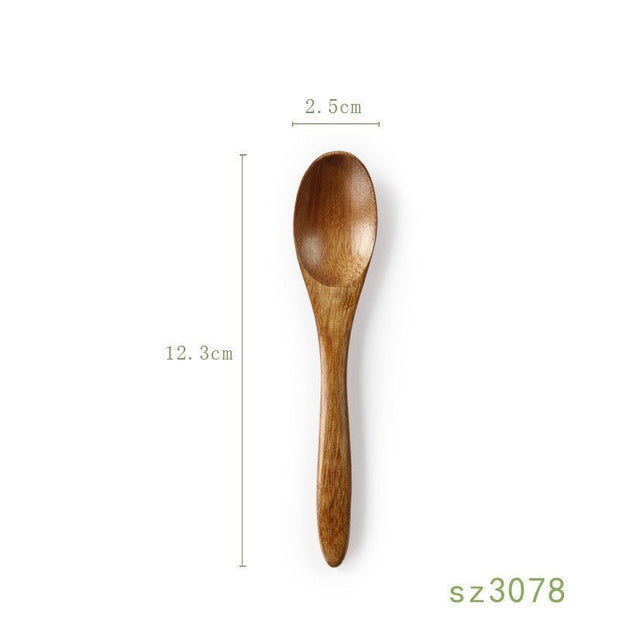 Solid Wood Spoon Japanese Honey Spoon - TRADINGSUSA2 StyleSolid Wood Spoon Japanese Honey SpoonTRADINGSUSA