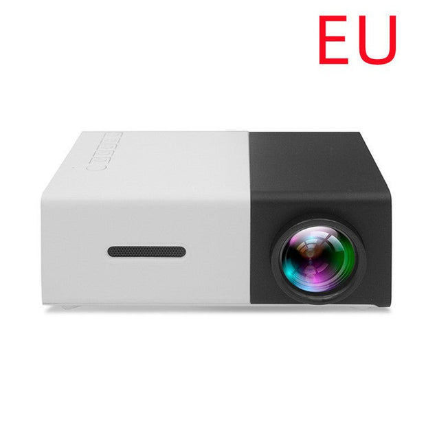 Portable Projector 3D Hd Led Home Theater HDMI-compatible - TRADINGSUSABlack EUPortable Projector 3D Hd Led Home Theater HDMI-compatibleTRADINGSUSA