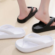 Clip Toe Shoes Eva Non-Slip Slippers Soft Sole Flip Flops Women Thick Bottom Bathroom Slides Summer - TRADINGSUSAWhite36and37Clip Toe Shoes Eva Non-Slip Slippers Soft Sole Flip Flops Women Thick Bottom Bathroom Slides SummerTRADINGSUSA