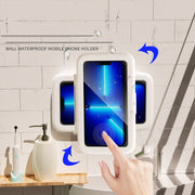 Shower Phone Box Bathroom Waterproof Phone Case Seal Protection Touch Screen Mobile Phone Holder For Kitchen Handsfree Gadget - TRADINGSUSAWhiteShower Phone Box Bathroom Waterproof Phone Case Seal Protection Touch Screen Mobile Phone Holder For Kitchen Handsfree GadgetTRADINGSUSA