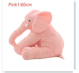 Elephant Doll Pillow Baby Comfort Sleep With - TRADINGSUSAPink1Elephant Doll Pillow Baby Comfort Sleep WithTRADINGSUSA