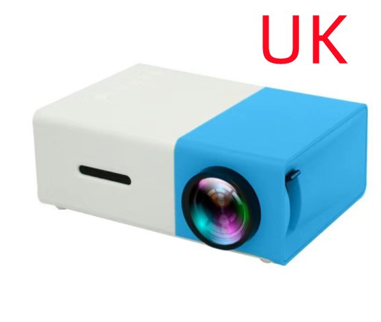 Portable Projector 3D Hd Led Home Theater HDMI-compatible - TRADINGSUSABlue UKPortable Projector 3D Hd Led Home Theater HDMI-compatibleTRADINGSUSA