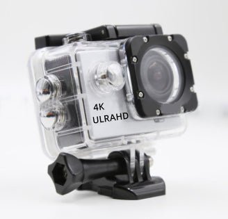 4K Waterproof Sport Camera - TRADINGSUSA Silver Grey 4K Waterproof Sport Camera TRADINGSUSA