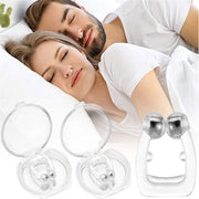 Silicone Magnetic Anti Snore Stop Snoring Nose Clip Sleep Tray Sleeping Aid Apnea Guard Night Device - TRADINGSUSAOpp Version 1pcsSilicone Magnetic Anti Snore Stop Snoring Nose Clip Sleep Tray Sleeping Aid Apnea Guard Night DeviceTRADINGSUSA
