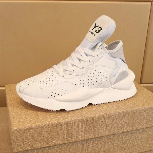 Fashion Casual Leather Running Sneakers for Men
