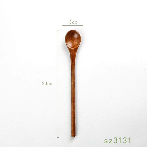 Solid Wood Spoon Japanese Honey Spoon - TRADINGSUSA14 StyleSolid Wood Spoon Japanese Honey SpoonTRADINGSUSA