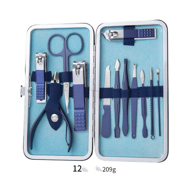 Professional Scissors Nail Clippers Set Ear Spoon Dead Skin Pliers Nail Cutting Pliers Pedicure Knife Nail Groove Trimmers - TRADINGSUSA11 StyleProfessional Scissors Nail Clippers Set Ear Spoon Dead Skin Pliers Nail Cutting Pliers Pedicure Knife Nail Groove TrimmersTRADINGSUSA