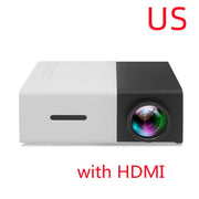 Portable Projector 3D Hd Led Home Theater HDMI-compatible - TRADINGSUSABlack US with HDMIPortable Projector 3D Hd Led Home Theater HDMI-compatibleTRADINGSUSA