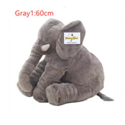 Elephant Doll Pillow Baby Comfort Sleep With - TRADINGSUSAGray1 with logoElephant Doll Pillow Baby Comfort Sleep WithTRADINGSUSA