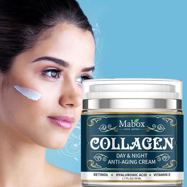 Collagen Moisturizing Facial Cream Skin Care Products - TRADINGSUSA Blue 50g Collagen Moisturizing Facial Cream Skin Care Products TRADINGSUSA
