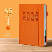 Fashion Simple 2024 Plan Calendar Notebook - TRADINGSUSAOrangeFashion Simple 2024 Plan Calendar NotebookTRADINGSUSA