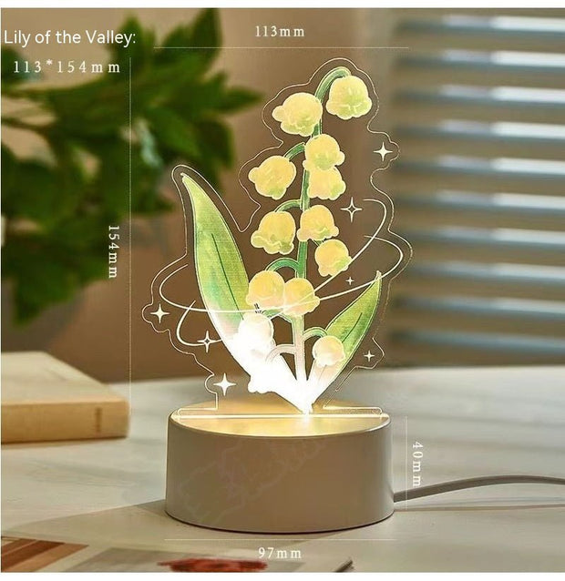 Never-fading Rose Night Light Rechargeable - TRADINGSUSABell orchidMonochrome warm lightWithout switch or color boxNever-fading Rose Night Light RechargeableTRADINGSUSA